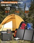 300W Portable Solar Generator for Camping & CPAP