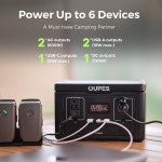 600W Portable Power Station for Home, RV, Camping