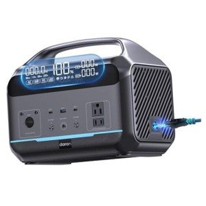 288Wh Portable Power Station with LiFePO4 Battery