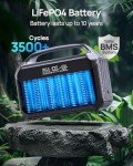 288Wh Portable Power Station with LiFePO4 Battery