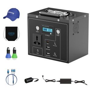 Portable Solar Power Station for Camping