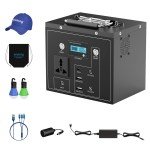 Portable Solar Power Station for Camping