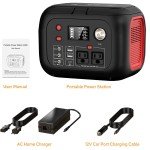 300W Portable Power Bank for Camping & Travel