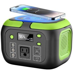 200W Portable Solar Generator Power Station for Outdoors