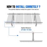 ECO-WORTHY Adjustable Solar Panel Mounting Brackets Kit