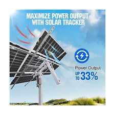ECO-WORTHY 195W Bifacial 12V Solar Panel