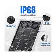 ECO-WORTHY 195W Bifacial 12V Solar Panel