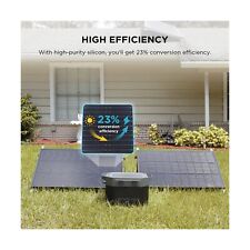 EF ECOFLOW 2 Pack 100W Monocrystalline Solar Panels