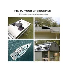 EF ECOFLOW 2 Pack 100W Monocrystalline Solar Panels