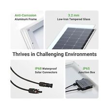 Traver Force 100W Monocrystalline Solar Panel