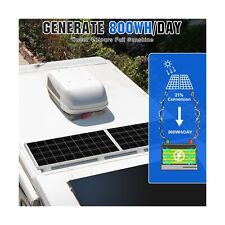 200W 12V/24V Monocrystalline Solar Panel Kit