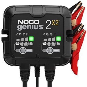 NOCO Genius 2-Bank Smart Battery Charger