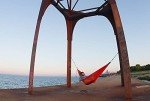 Double Deluxe Hammock with Hanging Kit - Lightweight & Durable