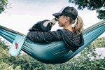 Double Deluxe Hammock with Hanging Kit - Lightweight & Durable