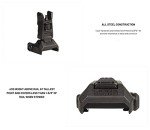 Magpul MBUS Pro Front Back-Up Sight, Black