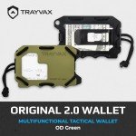 Trayvax Original 2.0 RFID Tactical Wallet - OD Green