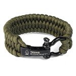 Texas Bushcraft Survival Paracord Firecraft Bracelet