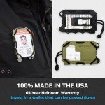 Trayvax Original 2.0 RFID Tactical Wallet - OD Green