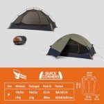 Kelty Late Start 2P Lightweight Backpacking Tent