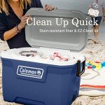 Coleman Classic Insulated Portable Cooler - Keeps Ice 5 Days
