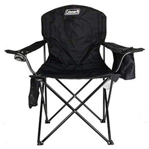 Coleman Portable Quad Camp Chair with Cooler & Cup Holder