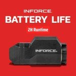 Inforce WILD1 500 Lumens Pistol Light - Black