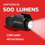 Inforce WILD1 500 Lumens Pistol Light - Black