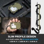 Trayvax Original 2.0 RFID Tactical Wallet - OD Green
