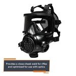 Full-Face CBRN Gas Mask with Canteen for Survival