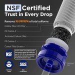 Membrane Solutions Portable Water Filter Straw - 4 Pack