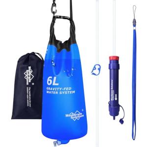 Gravity Water Filter Pro 6L for Outdoor Adventures