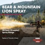 SABRE Frontiersman Bear & Lion Deterrent Spray 7.9 oz