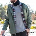 Meriwool Men's Long Sleeve Merino Wool Shirt