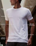 Men's Short Sleeve Round Neck T-Shirt, Black
