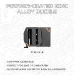 RoamRover KORE Tactical Gun Belt with X7 Buckle