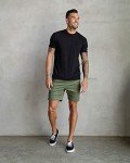 Men's Short Sleeve Round Neck T-Shirt, Black