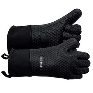 GEEKHOM Heat Resistant BBQ Grilling Gloves