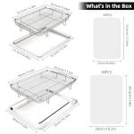 OPENICE Air Fryer Basket & Crisper Tray Set