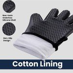 GEEKHOM Heat Resistant BBQ Grilling Gloves