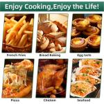 DUFRE 150 Pcs Non-Stick Air Fryer Liners