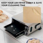 12" Air Fryer Parchment Paper for Ninja, 120PCS