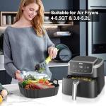 PINTAUR Silicone Air Fryer Liners - 3 Pack