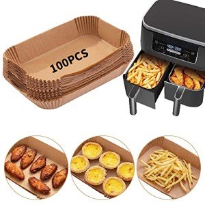 100PCS Air Fryer Disposable Parchment Liners