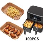 100PCS Air Fryer Disposable Parchment Liners