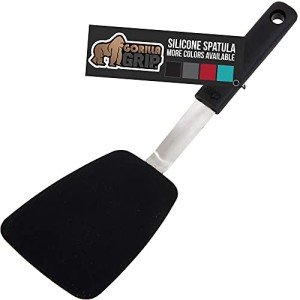 Flexible Silicone Spatula with Grip Handle, 11.6