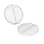 TeamFar Stainless Steel Round Cooling Rack Set