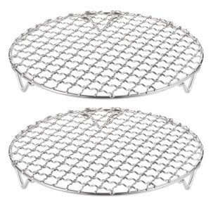 Harfington 7.5-Inch Round Cooking Rack Set