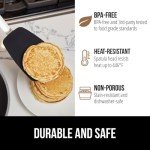 Flexible Silicone Spatula with Grip Handle, 11.6