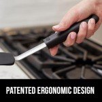 Flexible Silicone Spatula with Grip Handle, 11.6
