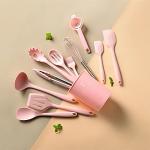 12-Piece Silicone Cooking Utensils Set